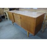 A Danish teak sideboard