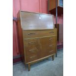 A Jentique teak bureau