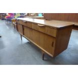 A teak sideboard