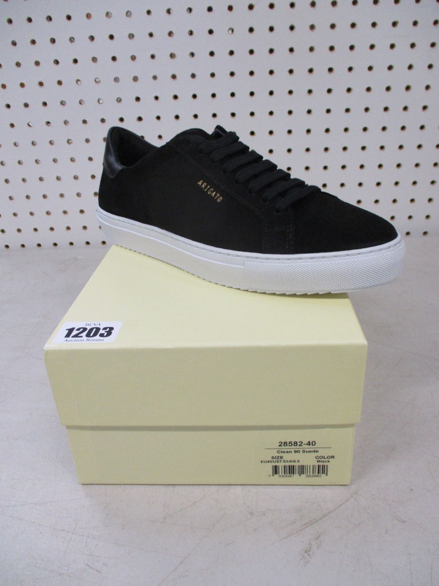 A pair of as new Axel Arigato Clean 90 suede sneakers (UK 6.5).