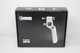 A boxed as new iCare IC100 Tonometer.