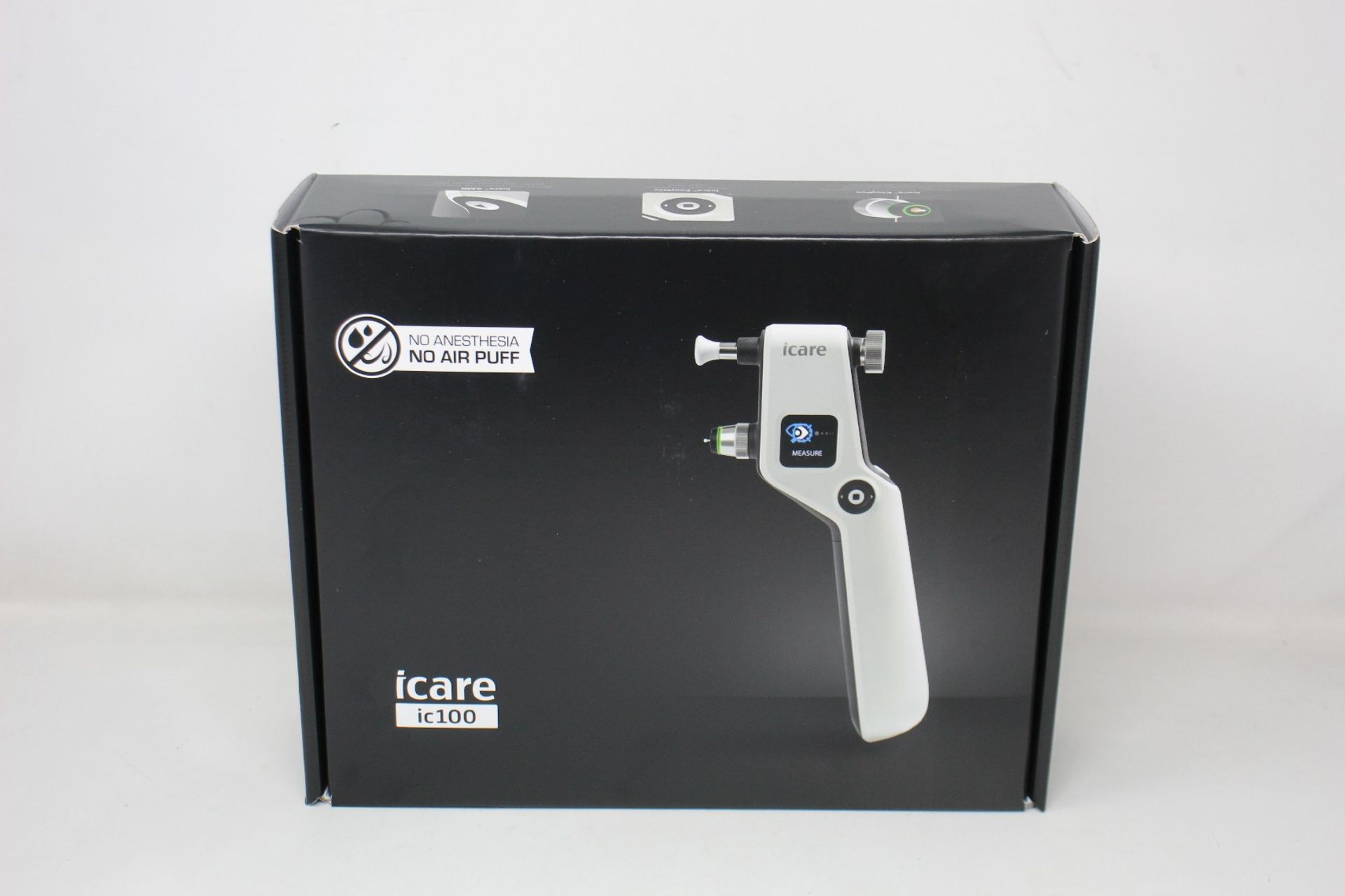 A boxed as new iCare IC100 Tonometer.