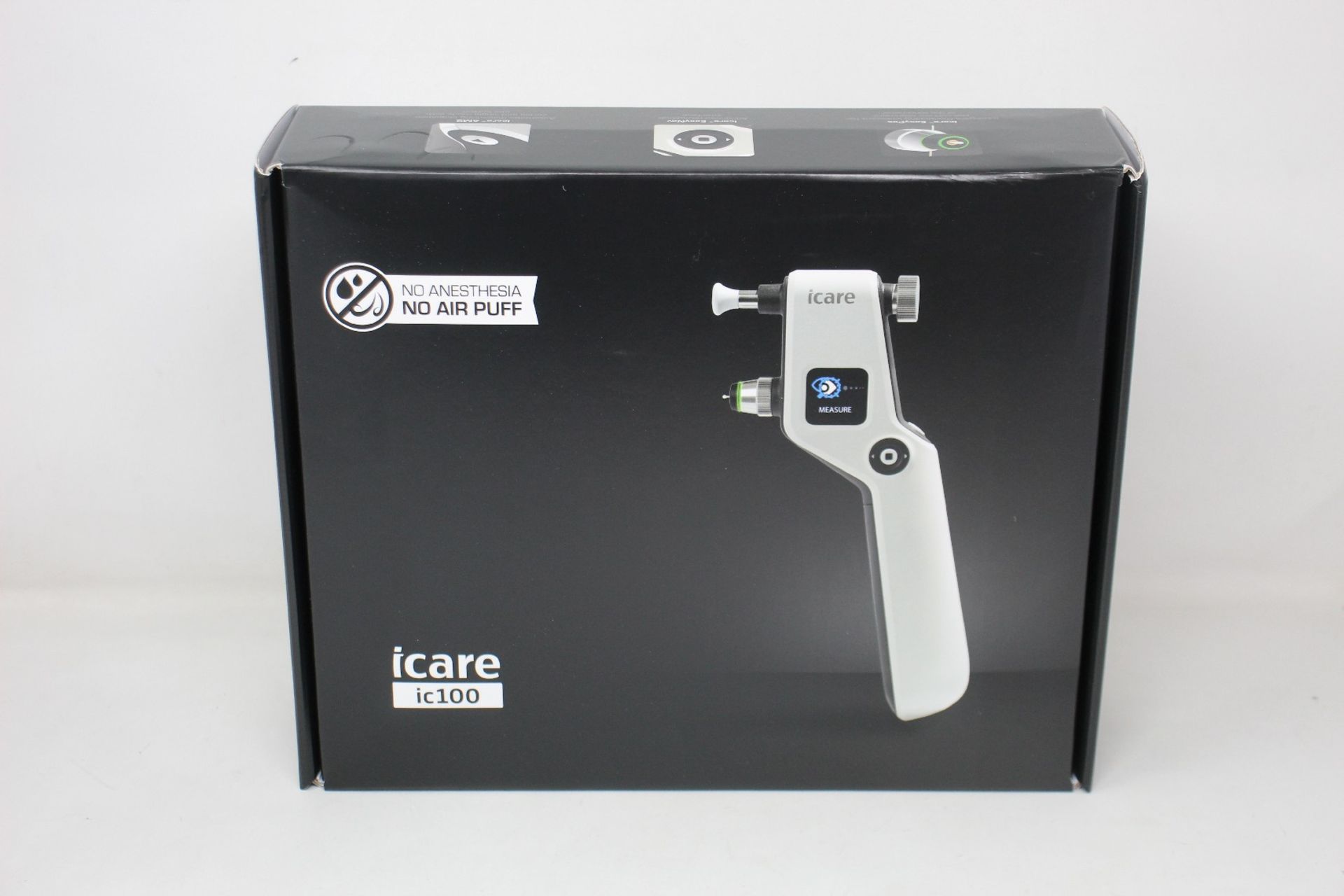 A boxed as new iCare IC100 Tonometer.