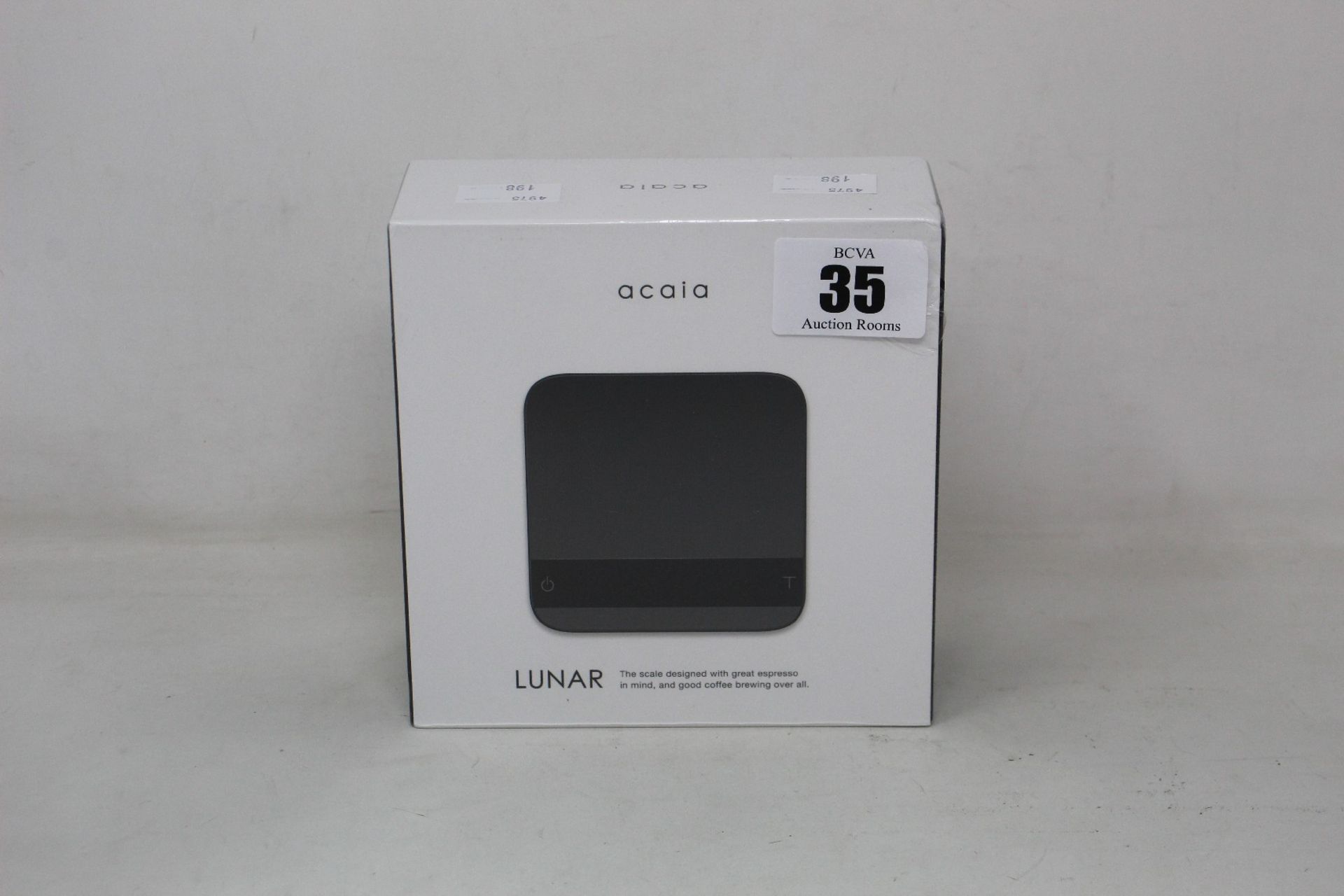 An as new Acaia Lunar AL001 coffee scale in Black.