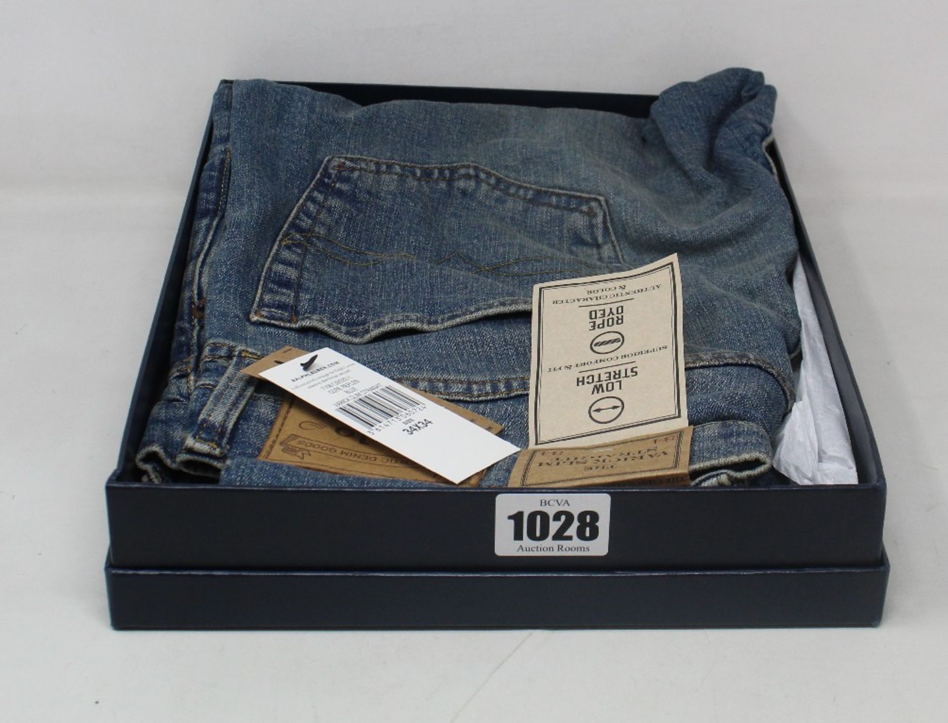 A pair of as new Ralph Lauren jeans (W34/L34).