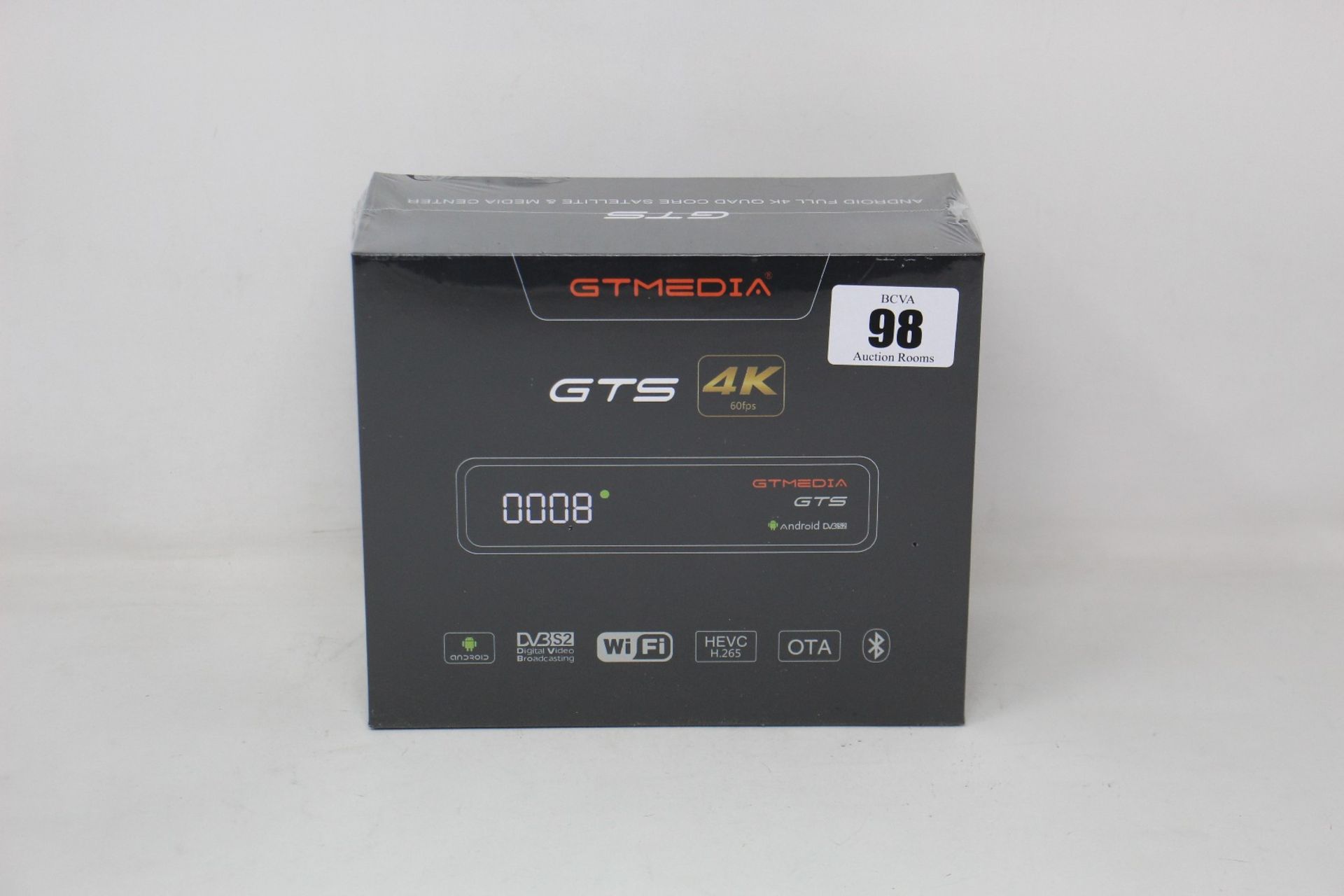 Four boxed as new sealed GT Media GTS Android 6.0 TV Box Amlogic S905D Quad Core 2GB 8GB WiFi 4K,