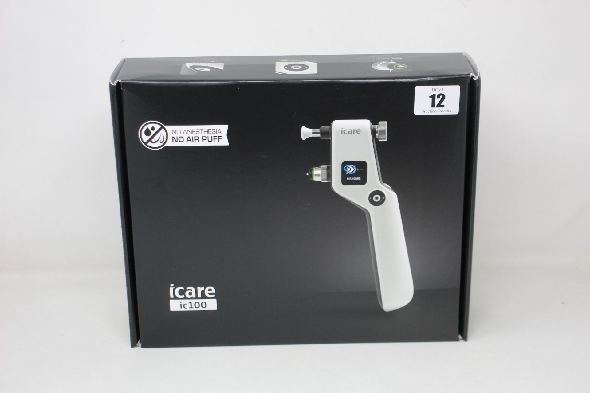 A boxed as new iCare IC100 Tonometer.