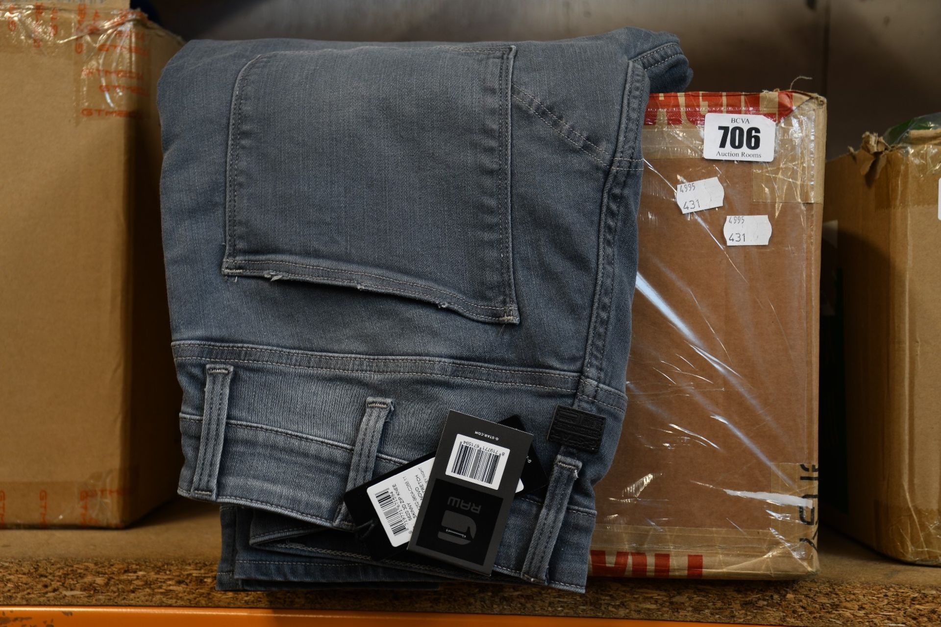 Ten pairs of assorted G-Star Raw jeans (Assorted sizes).