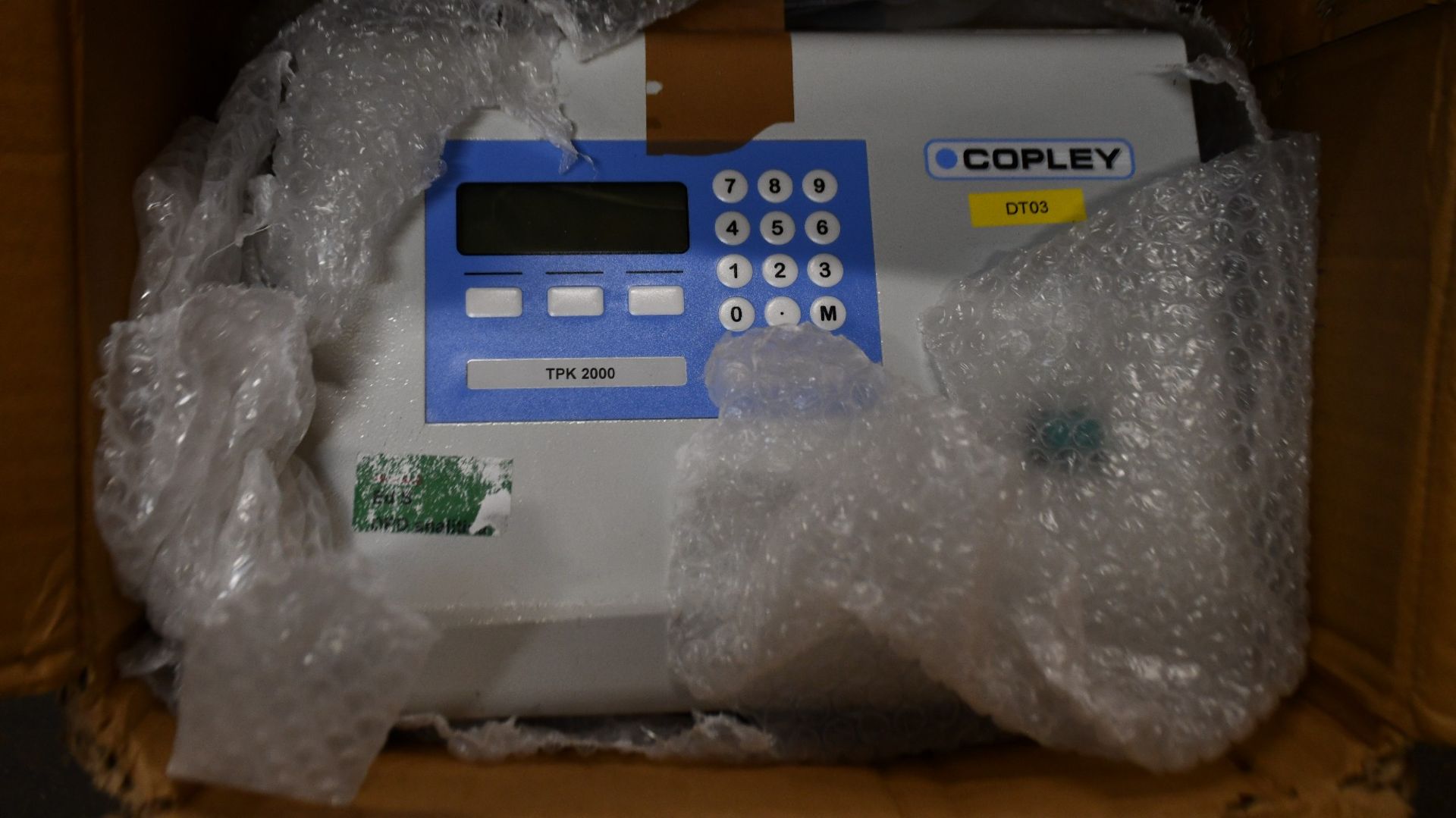 A pre-owned Copley TPK 2000 critical flow controller (Item is untested).