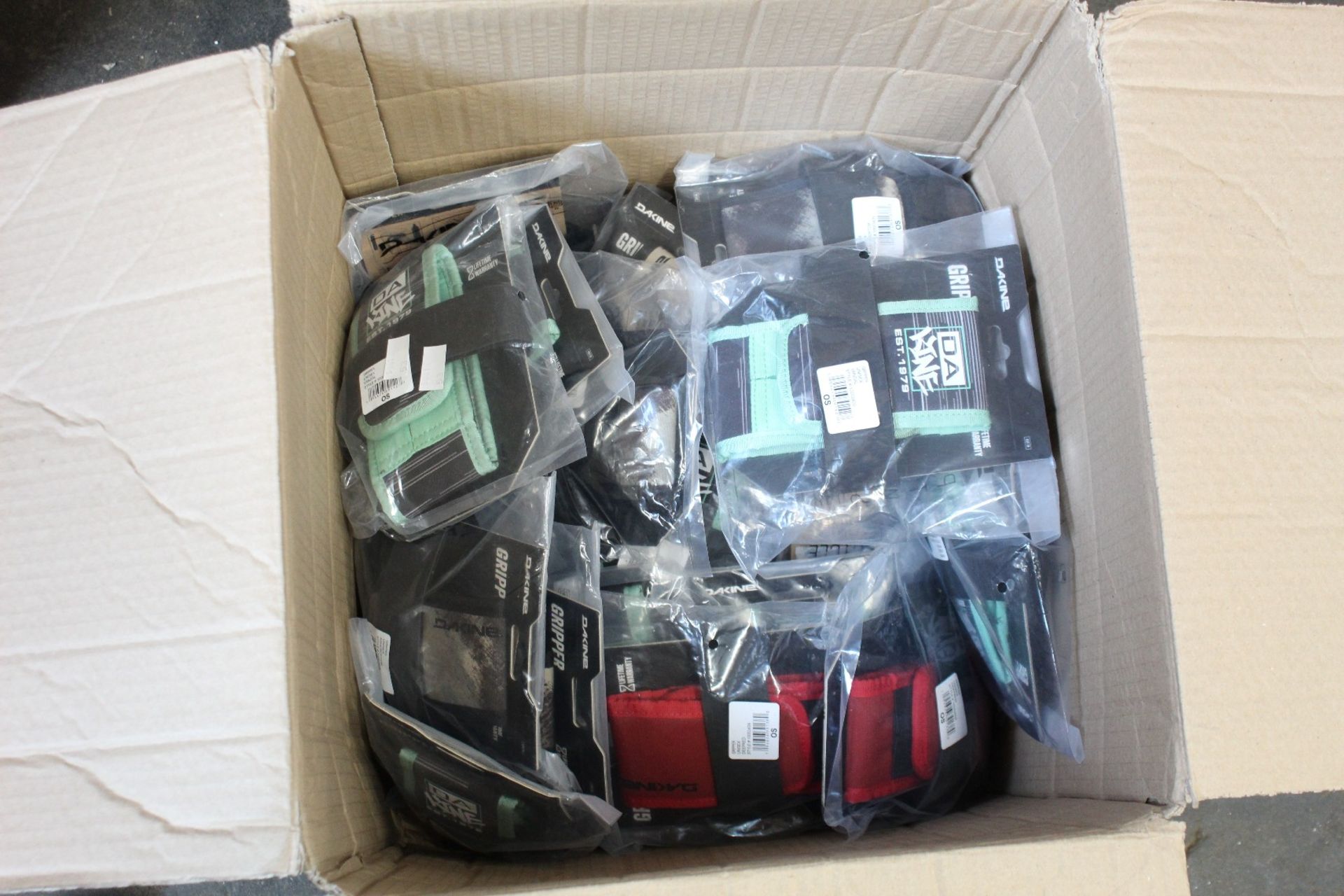 A quantity of as new Dakine Gripper Bags - Vandal, Ashcroft CM and Deepred (approximately 30).