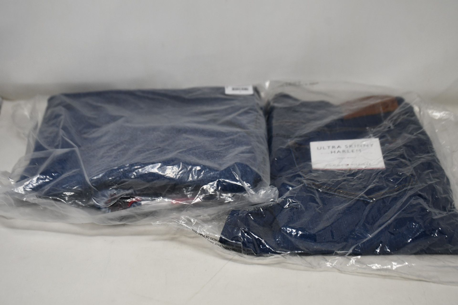 A pair of as new Tommy Hilfiger Ultra Skinny Harlem jeans (W32/L30) and a pair of Tommy Hilfiger