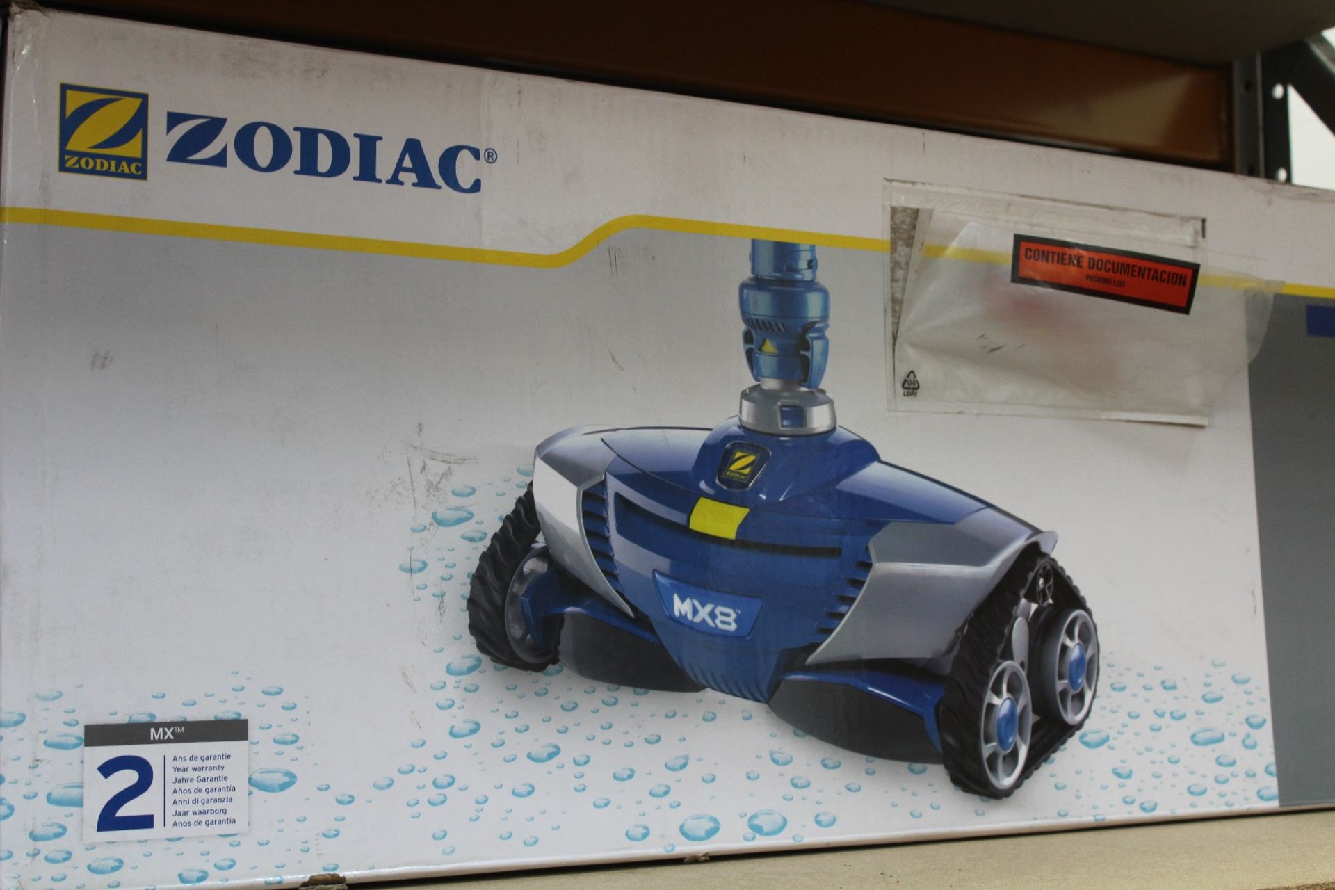 A Zodiac MX8 Suction Pool Cleaner.