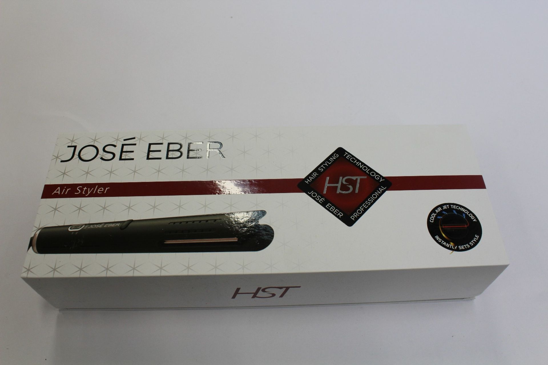Two boxed as new Jose Eber HST Air Styler (Model A138).