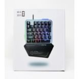 COLLECTION ONLY: Forty boxed as new 7KEYS G40 One-Handed Gaming Keyboards (Boxes sealed, some