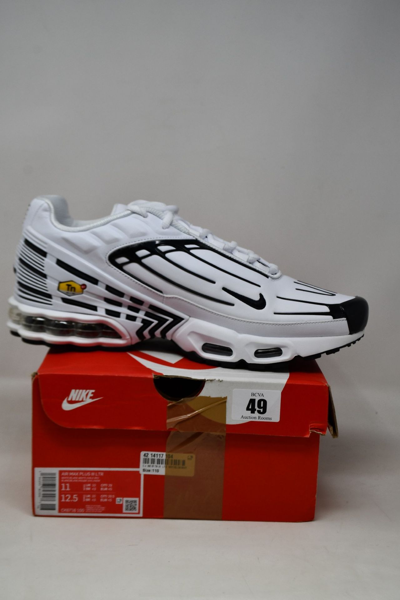 A pair of as new Nike Air Max Plus III LTR (UK 10).