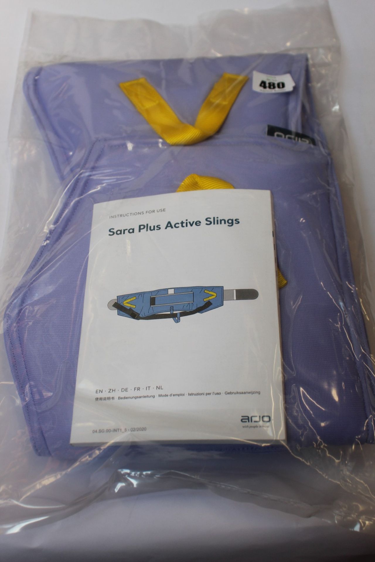 Five as new Arjo Sara Plus Active Slings (Sling only).