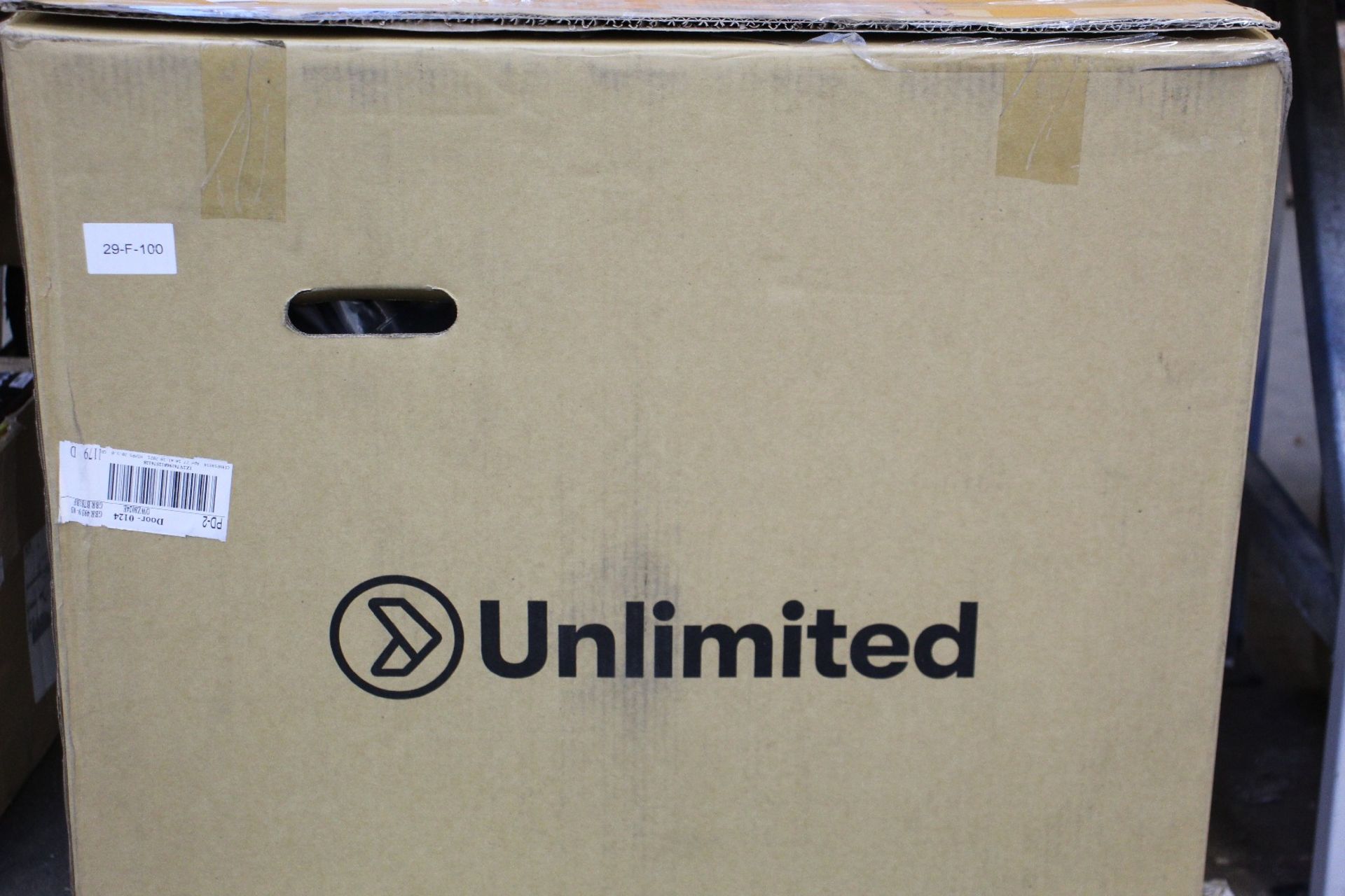 A boxed as new Unlimited E-bike conversion kit.