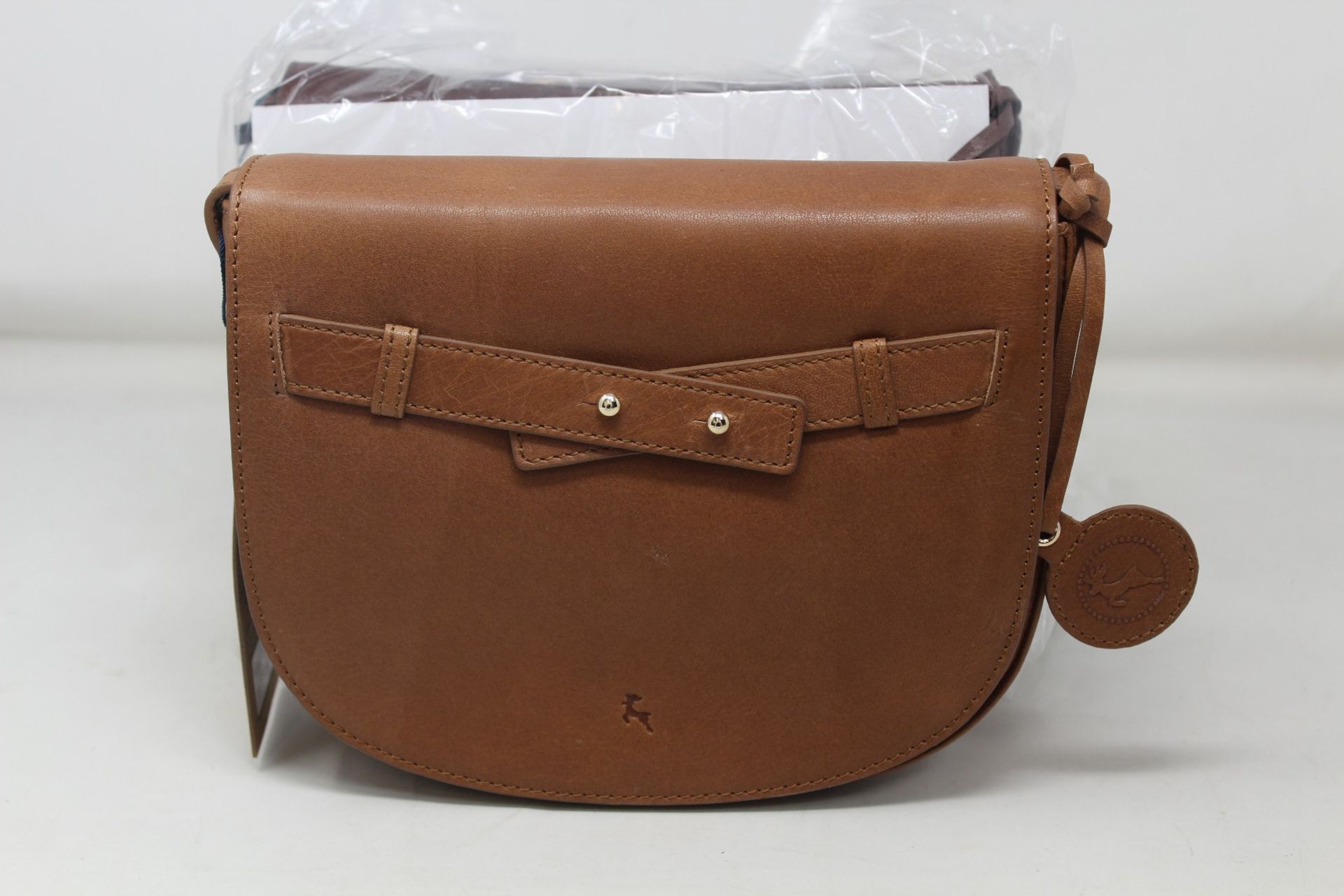 Two as new Ashwood Leather medium cross body bags (63009 - RRP £70 each).