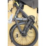 A VanMoof X3 Dark Electric Bike (Note: Item may be incomplete, viewing is recommended).
