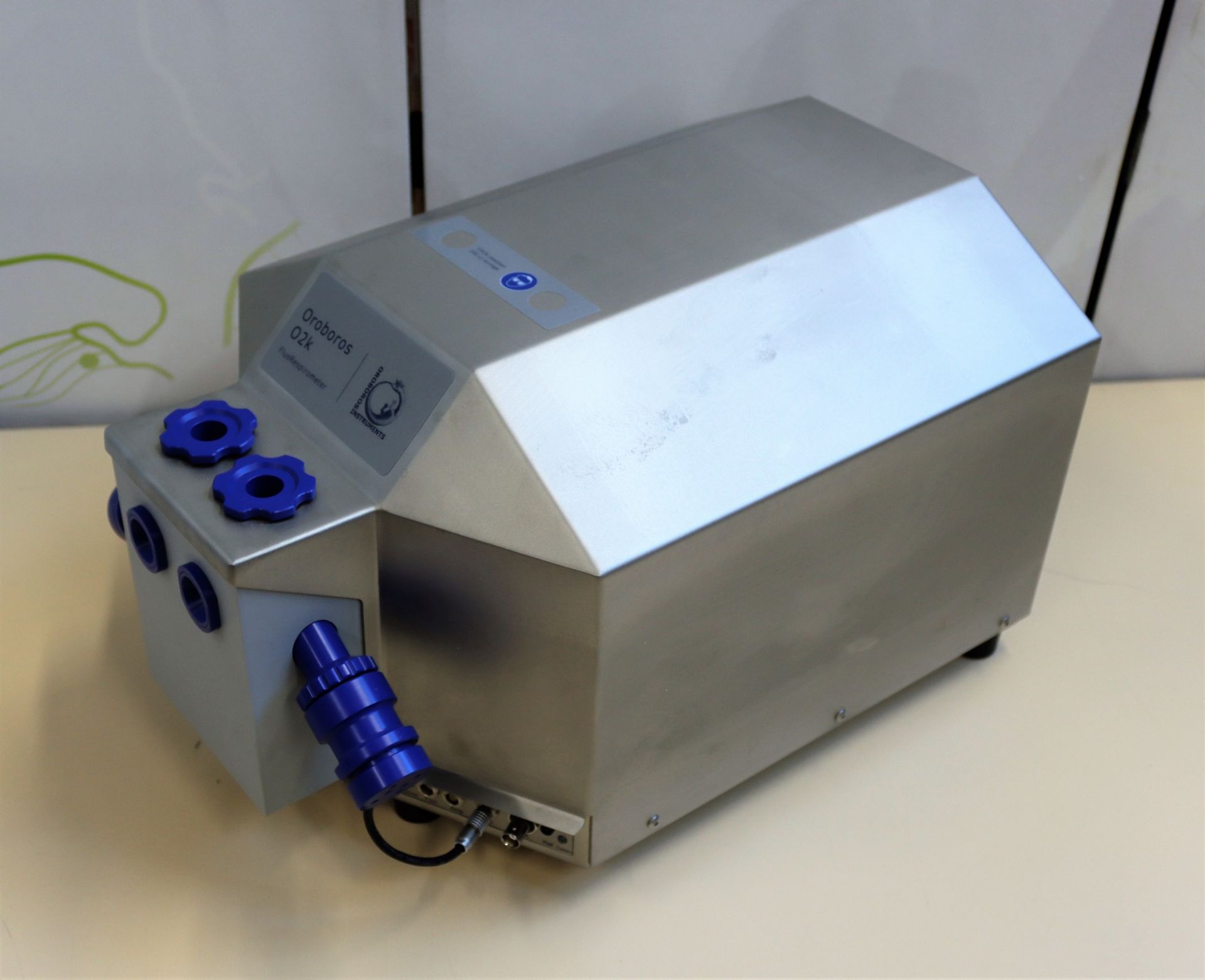 A pre-owned Oroboros O2k-FluoRespirometer (Unit only, no accessories included. Untested, sold as