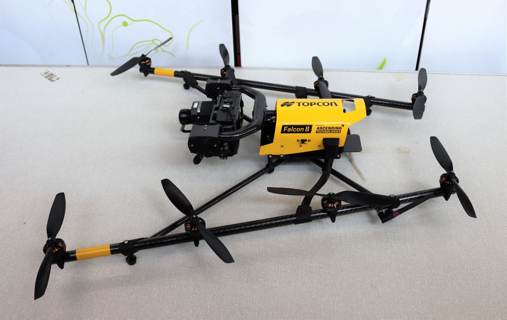 A pre-owned Topcon Falcon 8 Commercial Drone with InspectionPro payload (Infrared imaging) and loads - Image 4 of 7