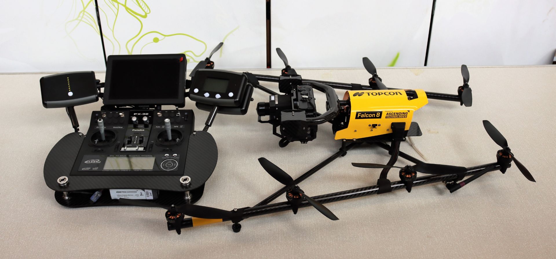 A pre-owned Topcon Falcon 8 Commercial Drone with InspectionPro payload (Infrared imaging) and loads - Image 5 of 7