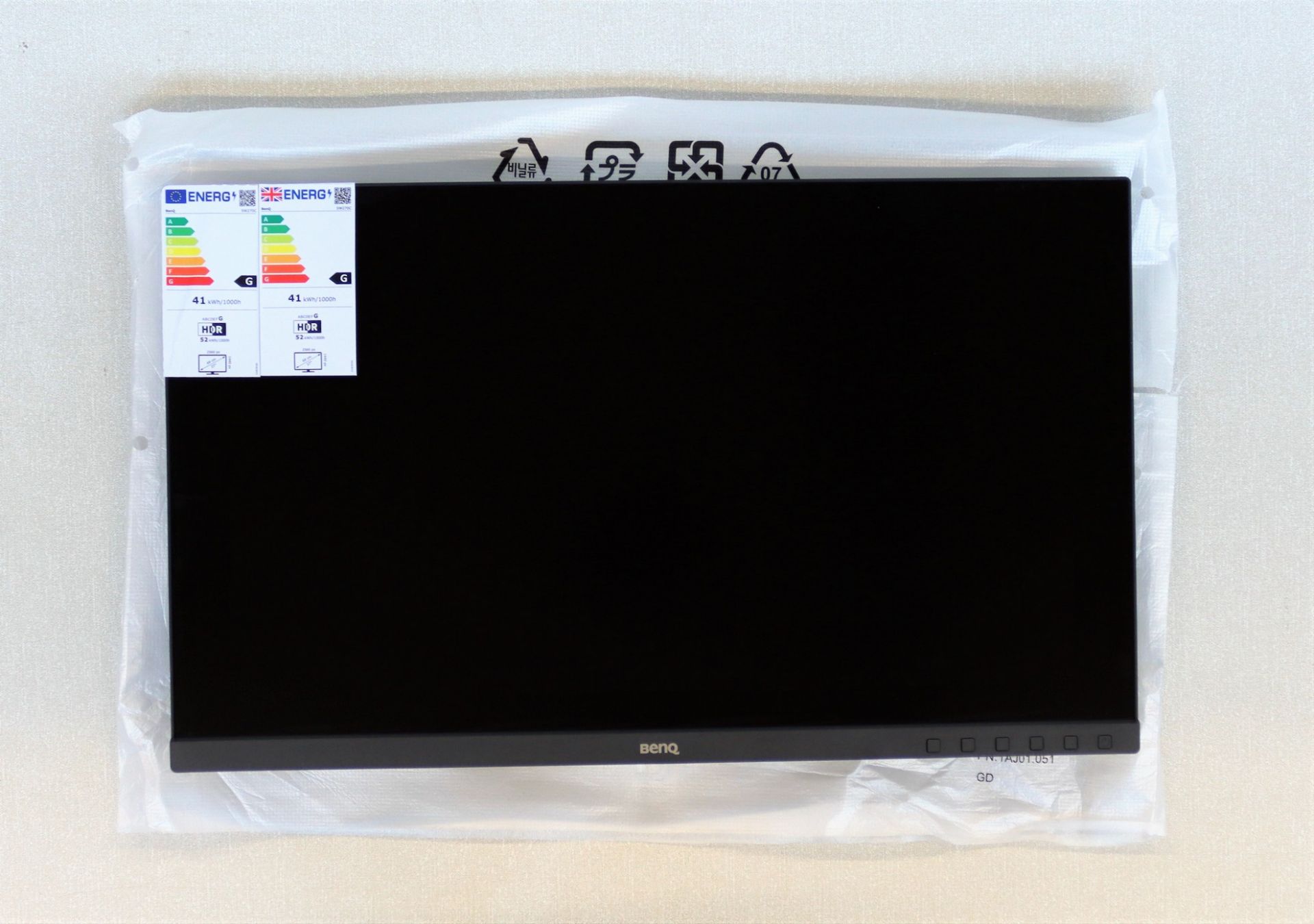 An as new BenQ SW270C 27" PhotoVue Photography Monitor (Non original packaging).