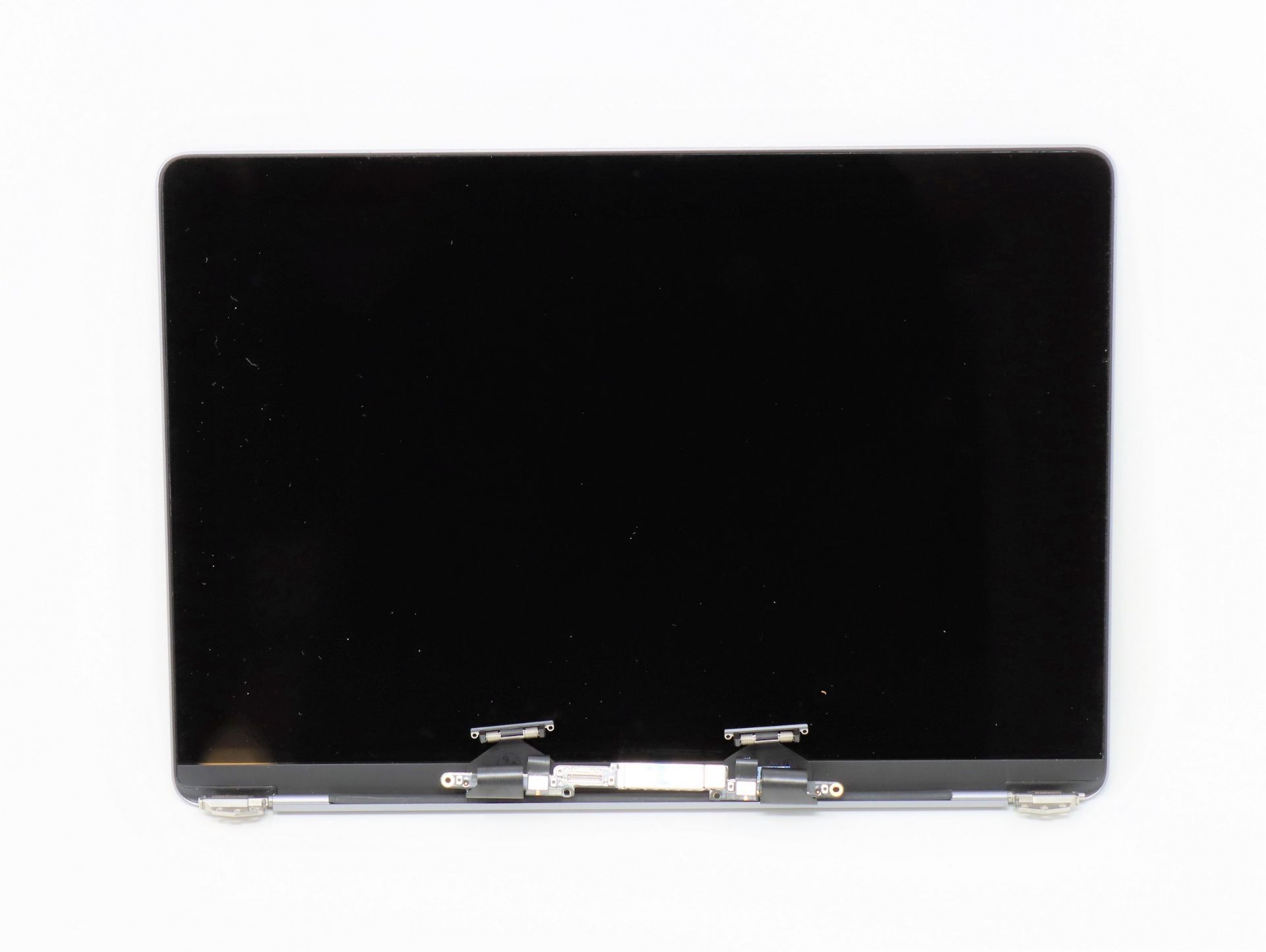 UNTESTED - SOLD AS SEEN - A boxed replacement screen assembly for 13" 2019 MacBook Pro in space grey