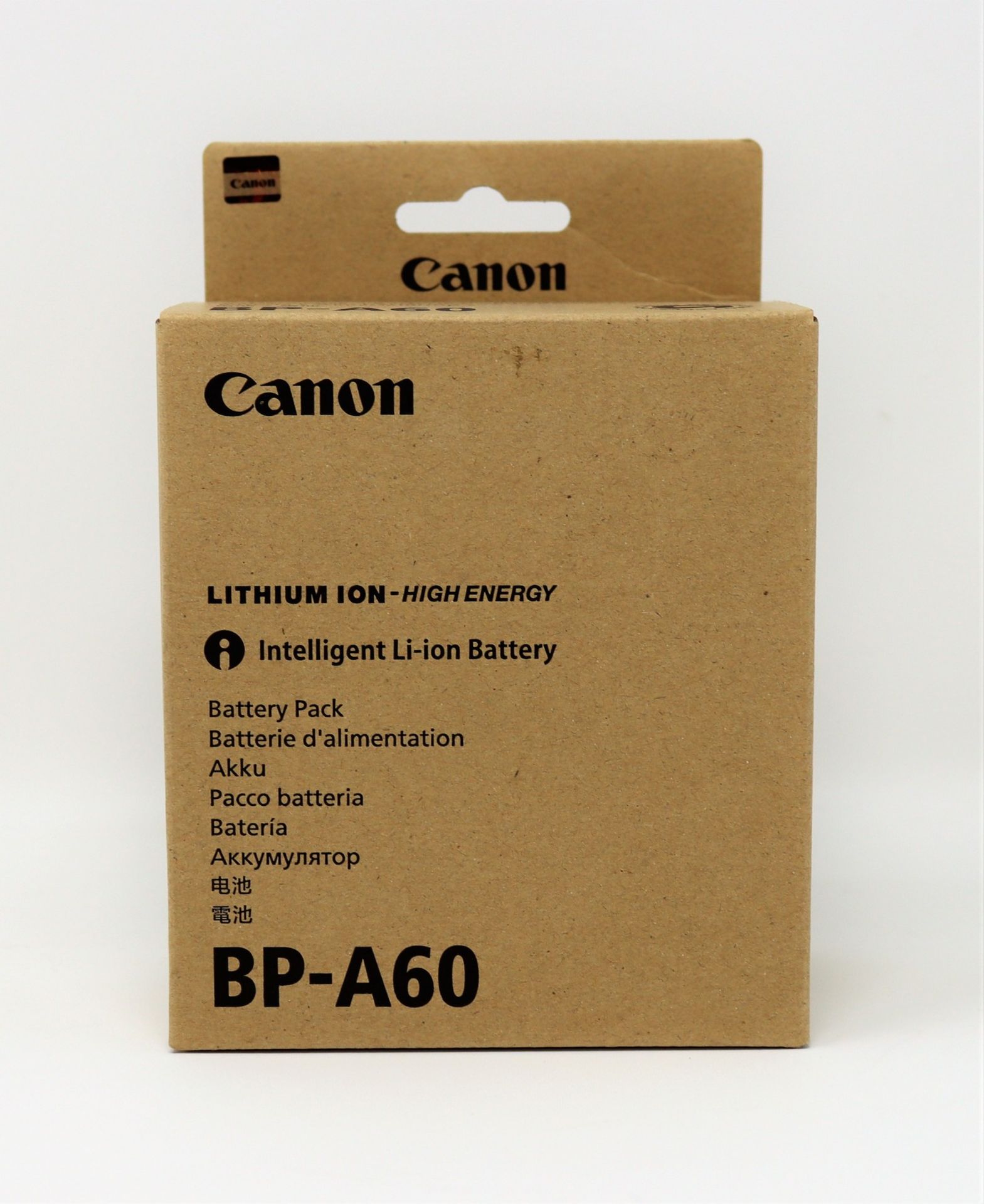 A boxed as new Canon BP-A60 Battery Pack for EOS C300 MK II (P/N: 0870C002AA).