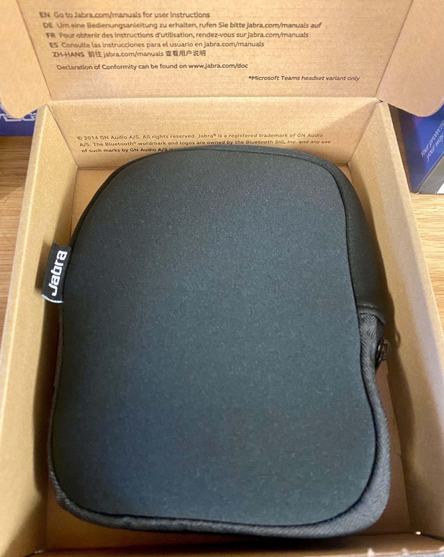 A boxed as new Jabra Evolve 65 MS Stereo Headset (P/N: 6599-823-309). - Image 4 of 4