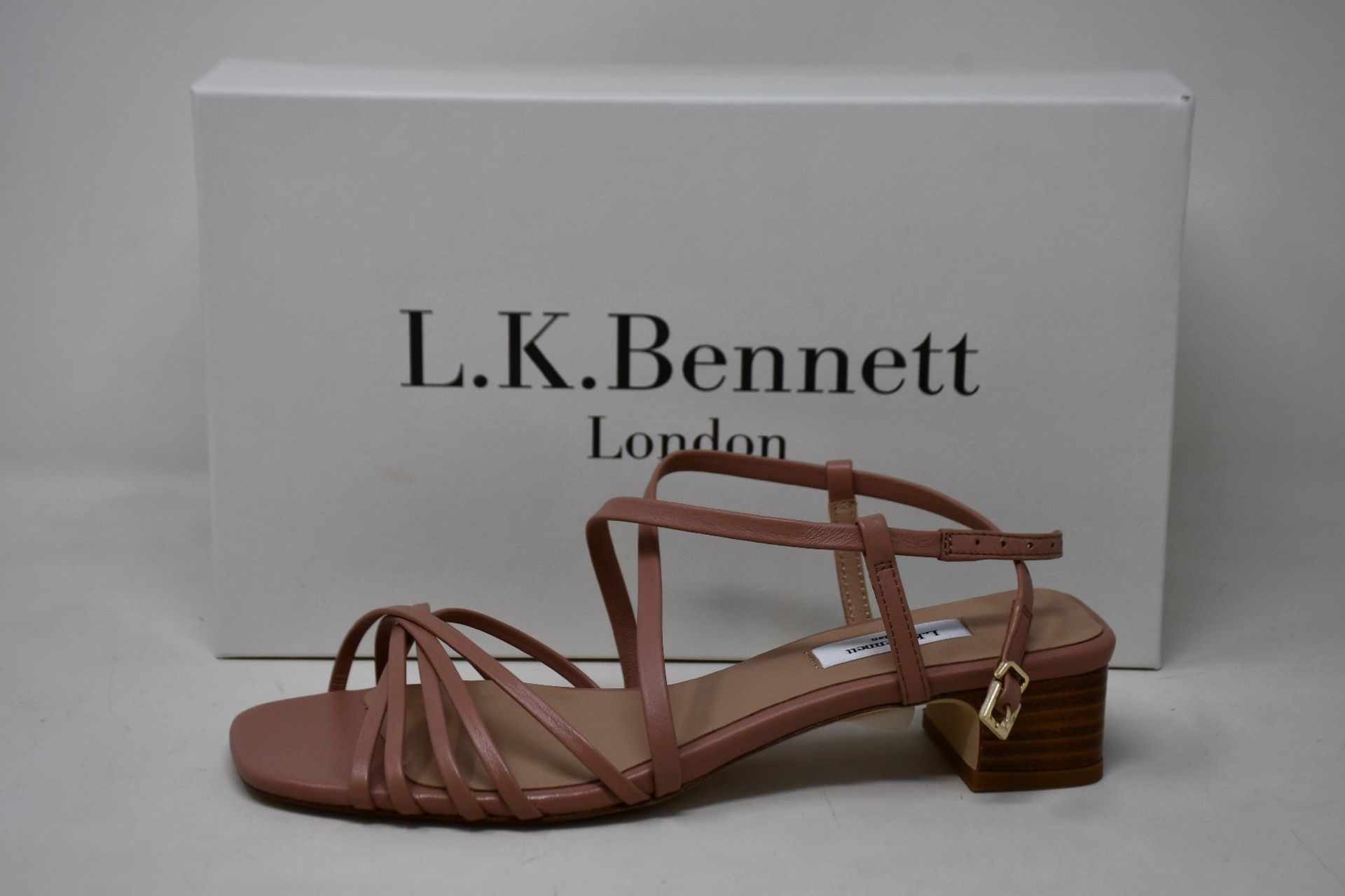 A pair of as new L.K. Bennett Newport sandals (EU 38 - RRP £130).