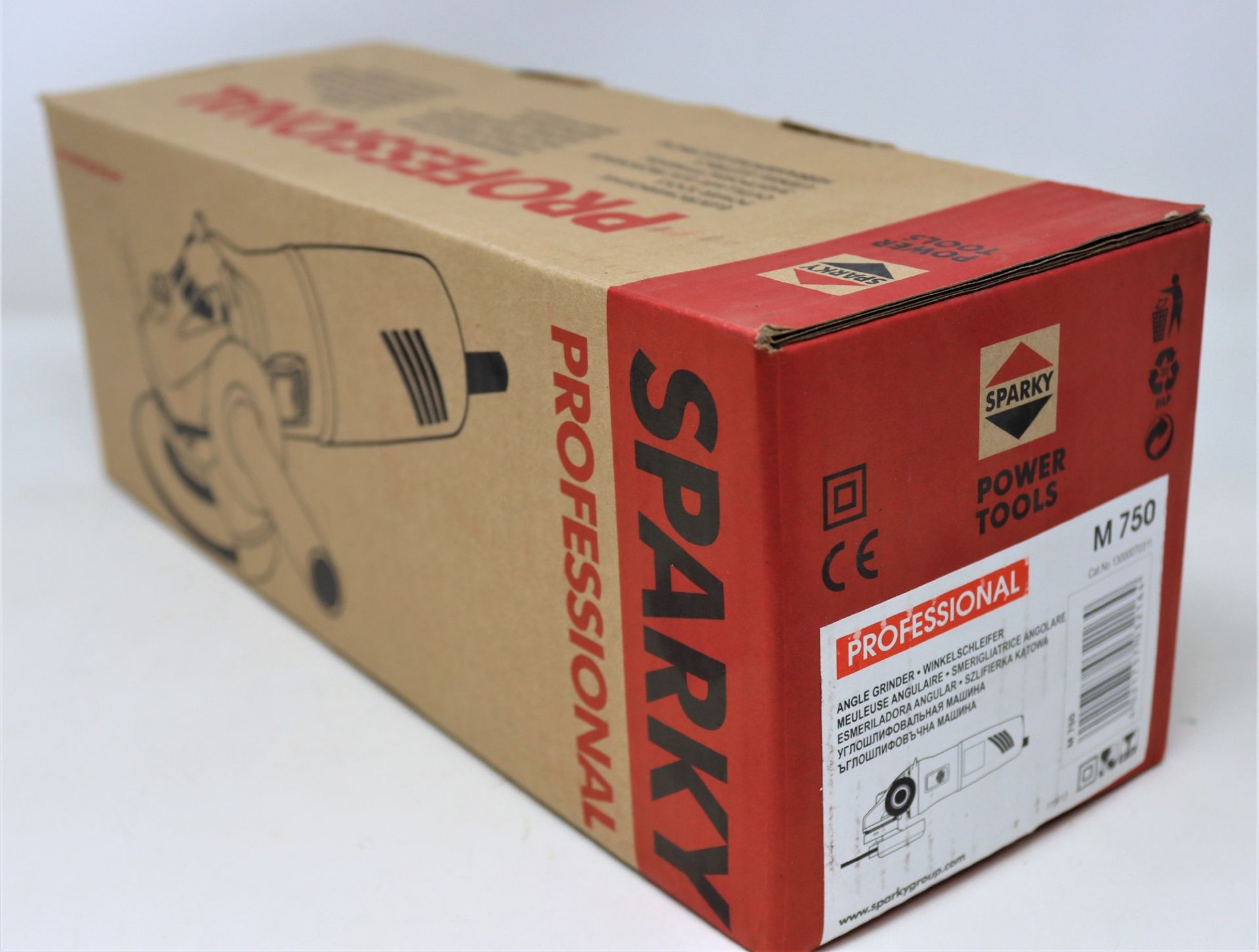 An as new Sparky professional angle grinder (M750).