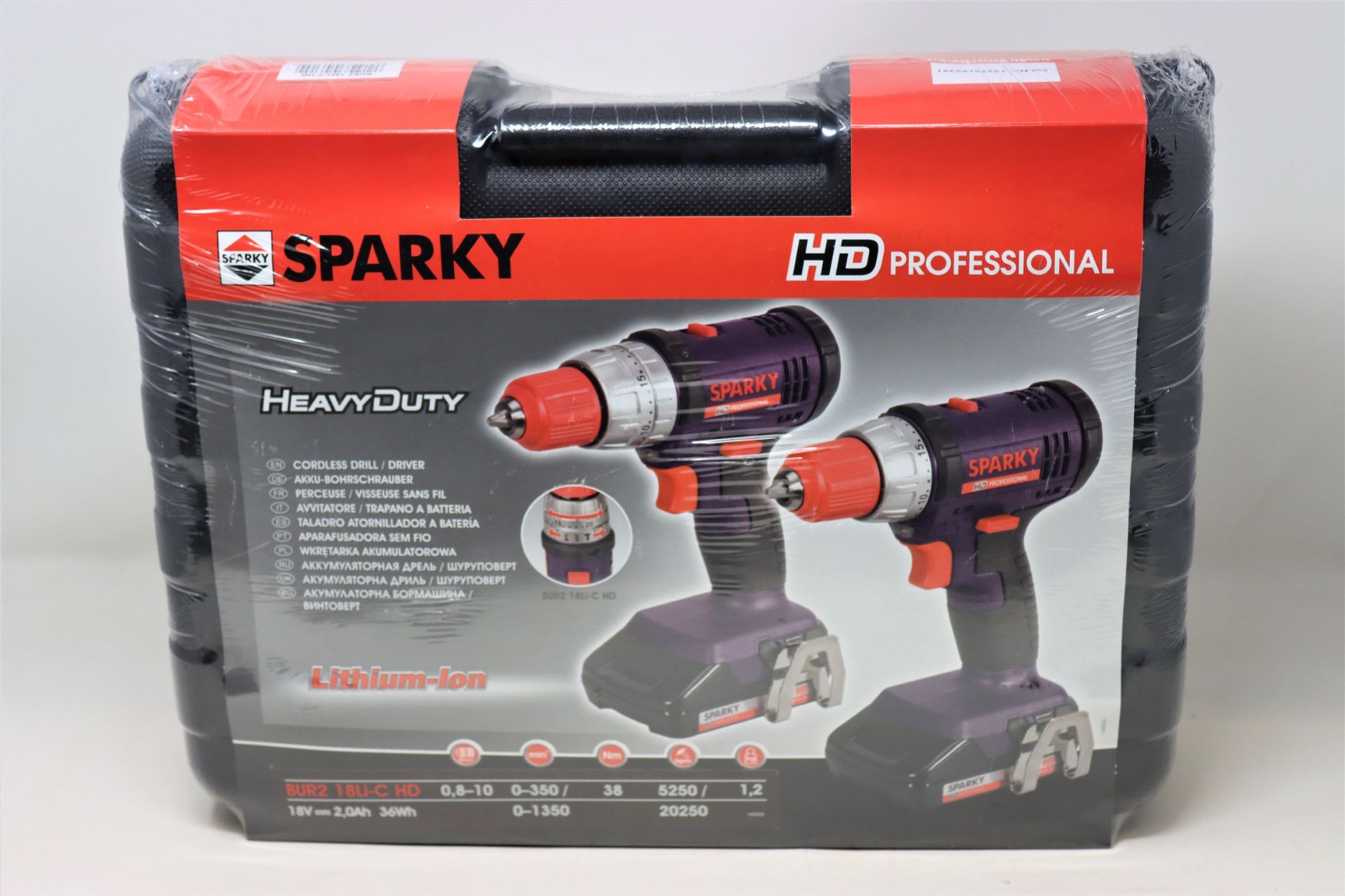 An as new Sparky HD Professional Heavy Duty Cordless Drill/Driver.