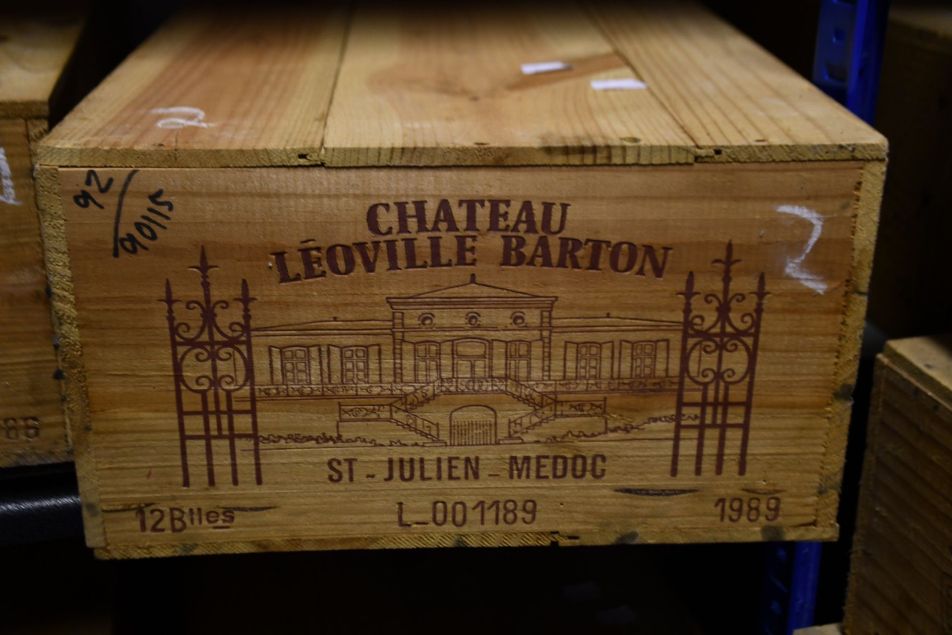 An unopened case of 1989 Chateau Leoville Barton St Julien Medoc (12 Bottles) (Over 18s only).