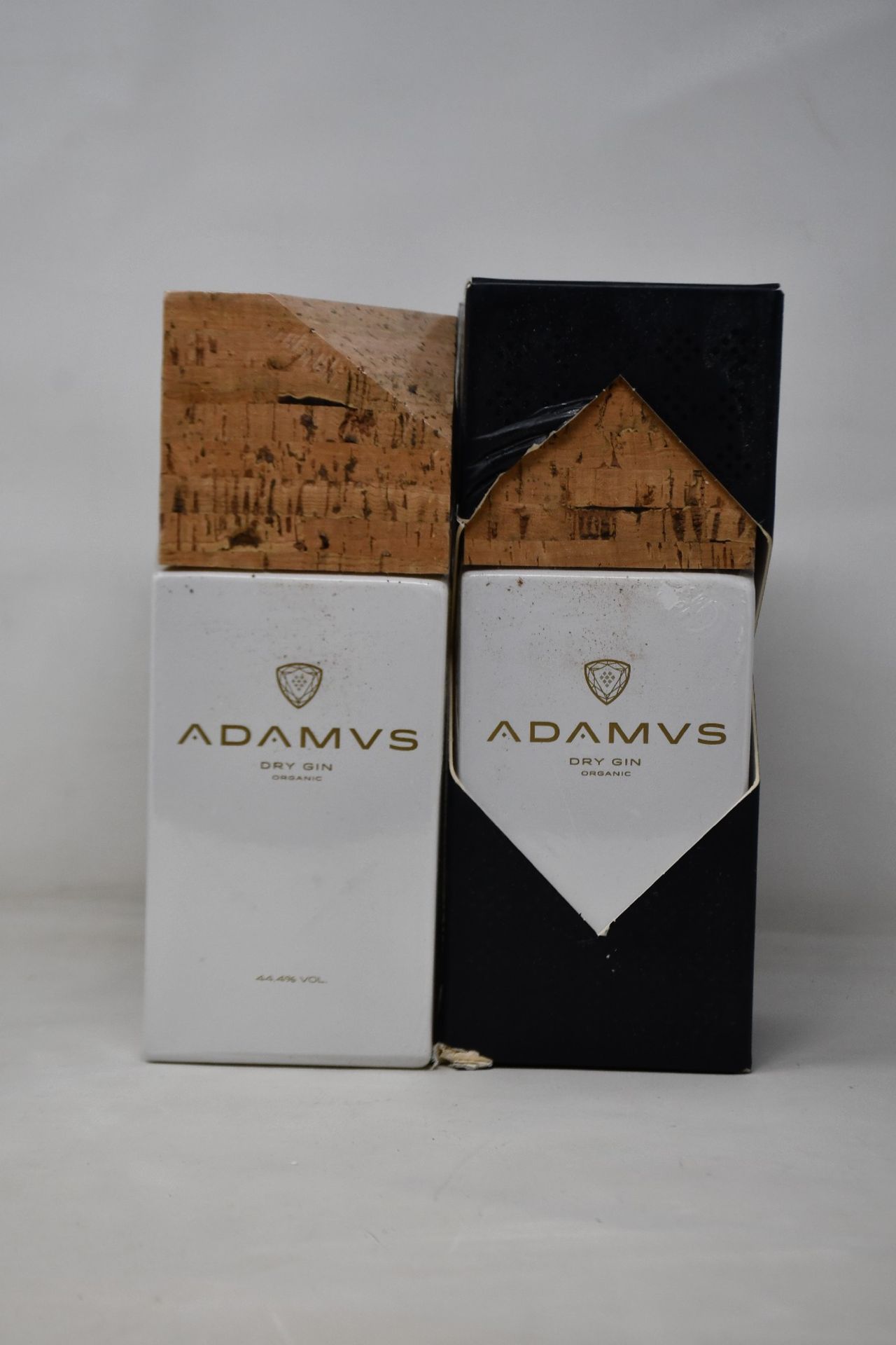 Three bottles of Adamus dry gin (700ml) (Over 18s only).