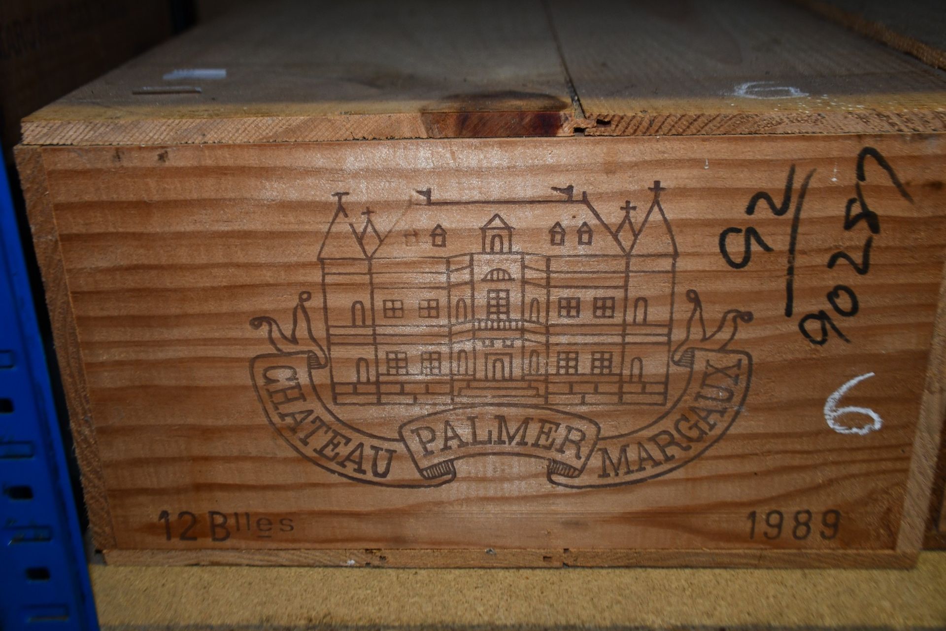 An unopened case of 1989 Chateau Palmer Margeaux (12 Bottles) (Over 18s only).