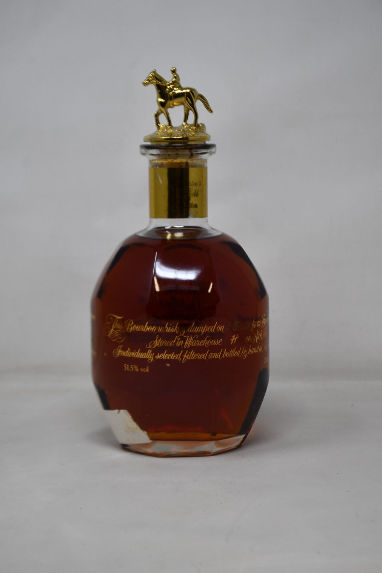 A bottle of Blanton's Kentucky straight bourbon whiskey (700ml) (Over 18s only).