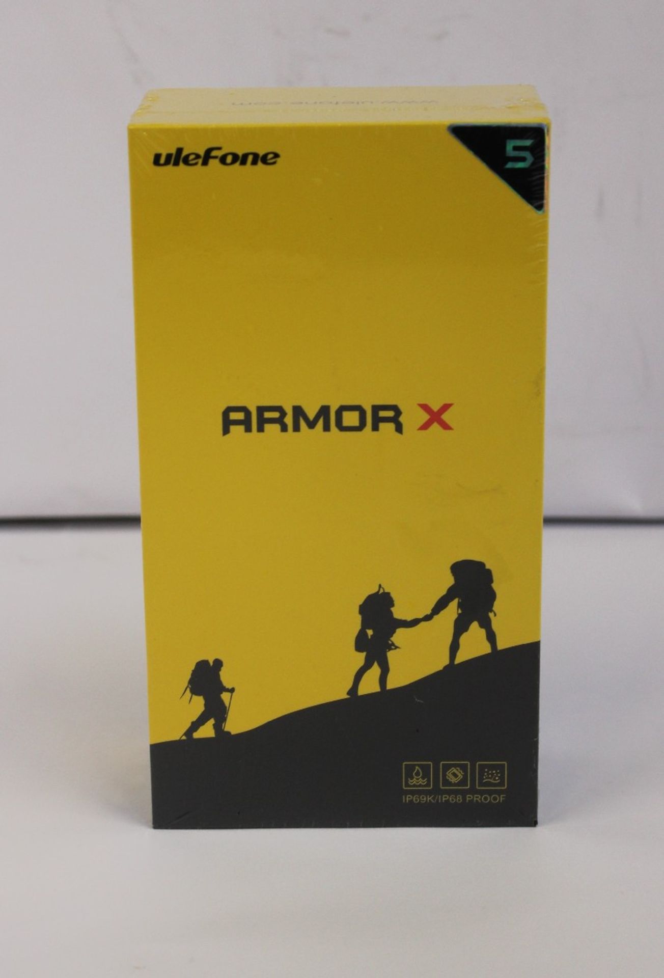 A boxed as new Ulefone Armor X5 Pro Dual Sim 64GB Rugged Smartphone in Orange/Black (Box sealed).