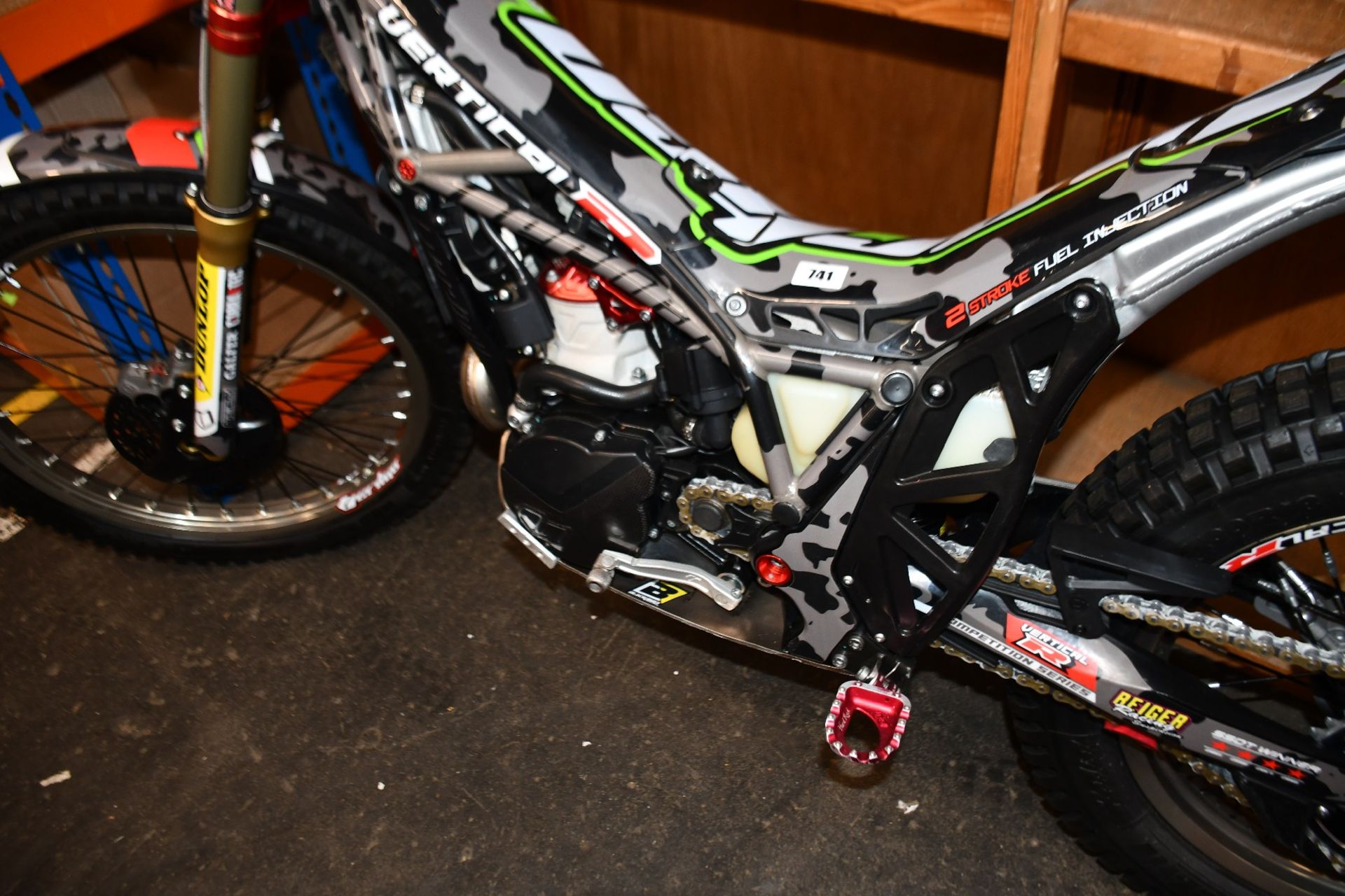 A 2019 Vertigo Vertical 250R competition spec trials bike, registered with DVLA, registration - Image 4 of 6