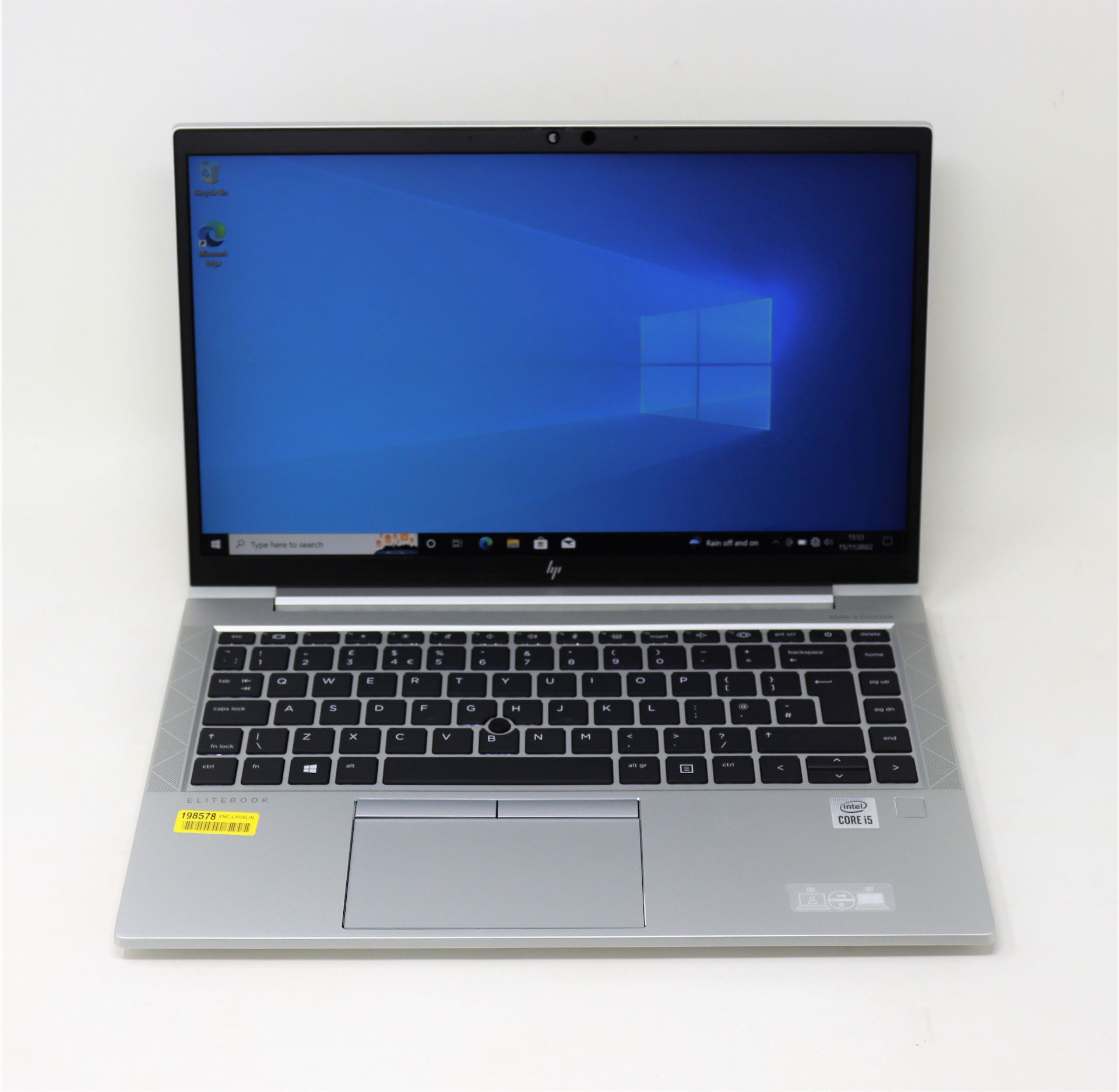 BIOS LOCKED - SOLD FOR PARTS - A preowned HP EliteBook 840 G7 notebook PC with Intel Core i5-10210U