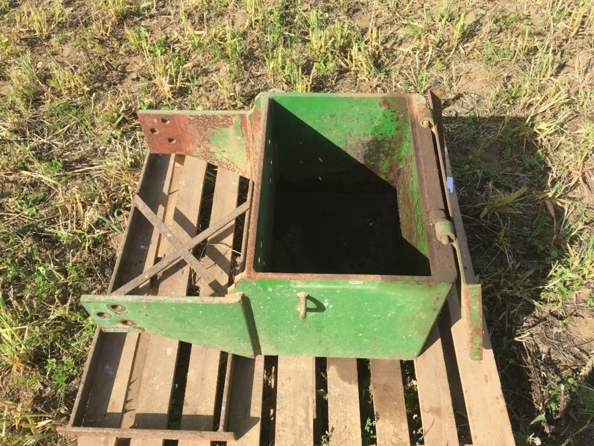 John Deere Front Toolbox, Bolt on Brackets - Image 2 of 3