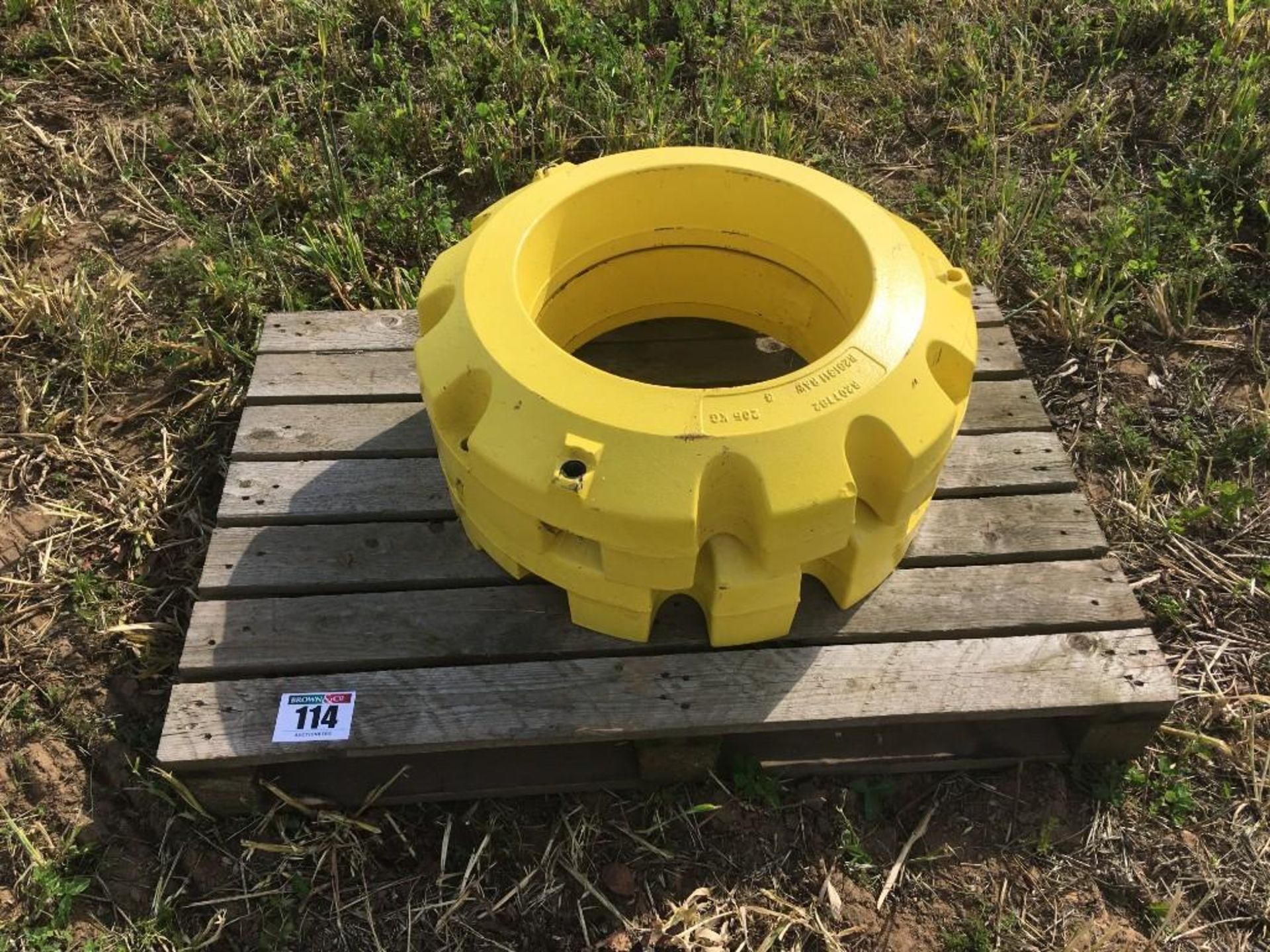 John Deere 205kg Rear Wheel Weights, To Fit JD 7R Series