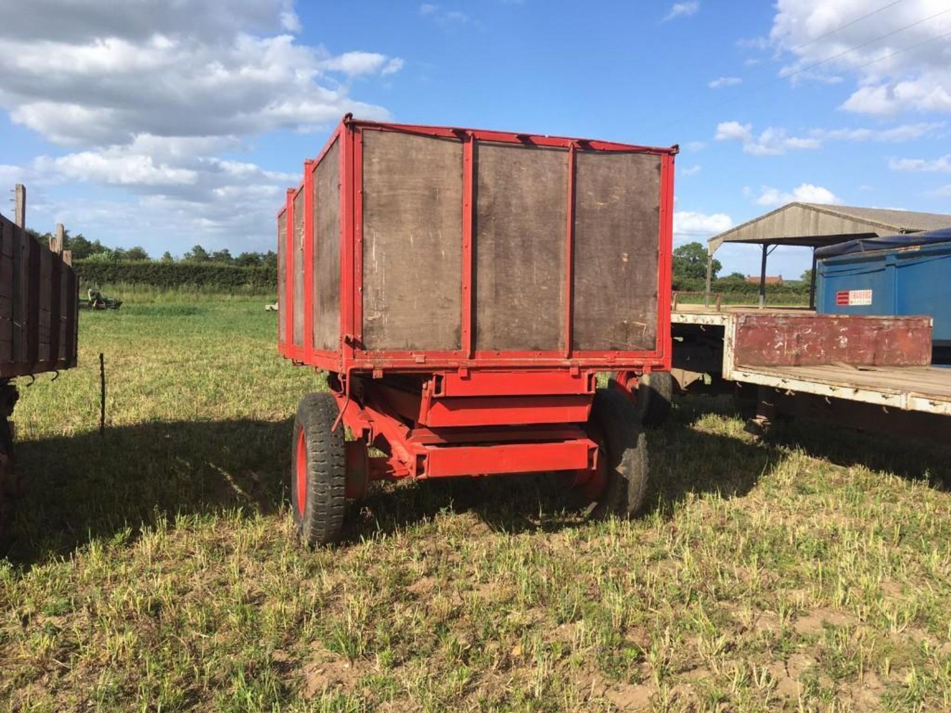 Vintage Hydraulic High lift Trailer - Image 3 of 4