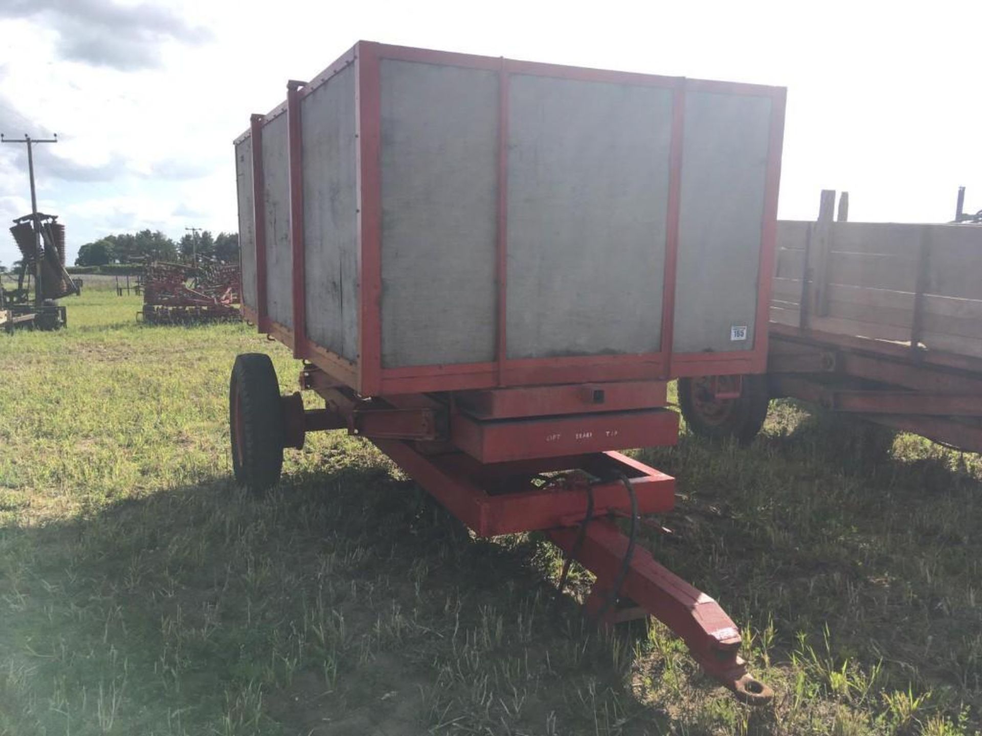 Vintage Hydraulic High lift Trailer