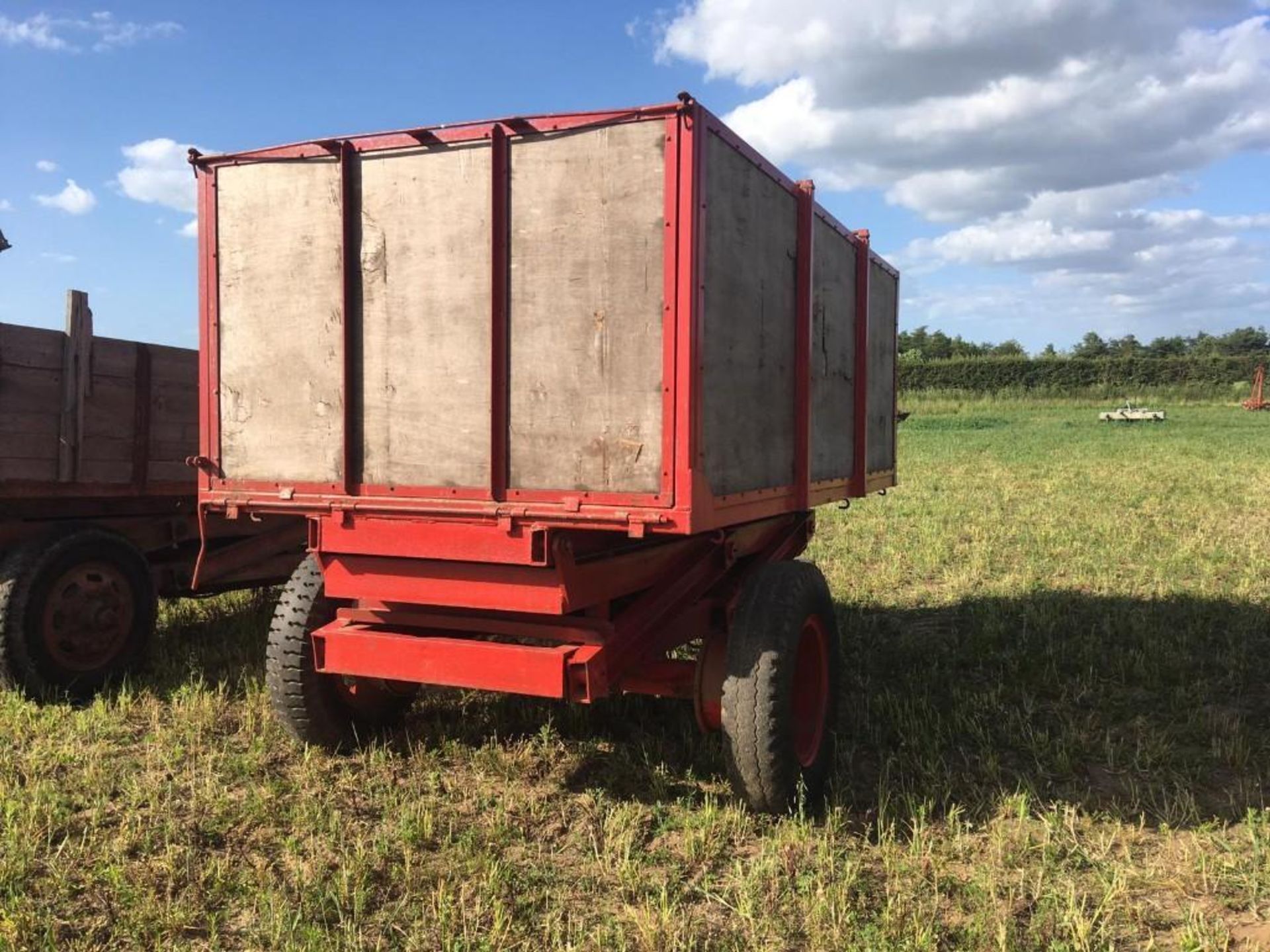 Vintage Hydraulic High lift Trailer - Image 4 of 4