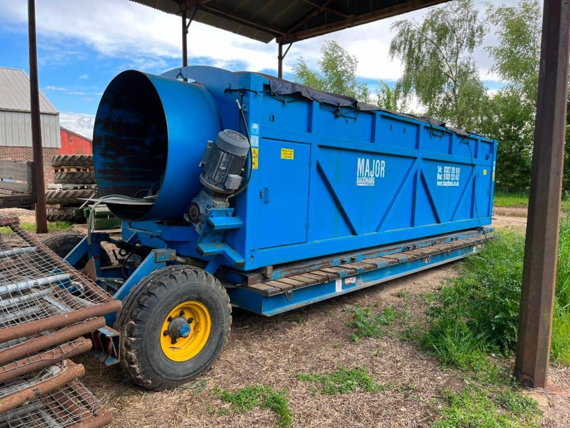 Baughans Major Woodchip Barrel Screener