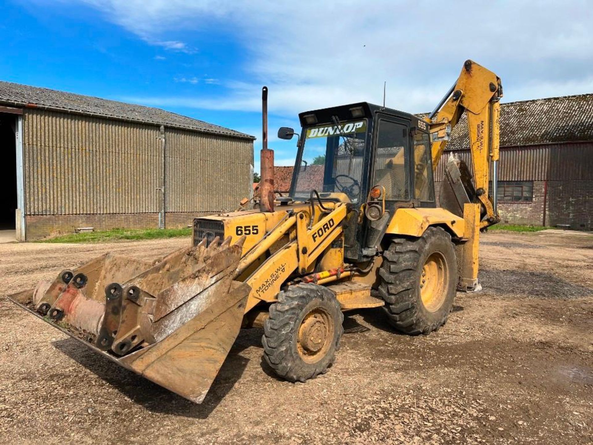 Ford 655 Wheeled Backhoe Loader