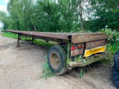 Artic Flatbed Trailer