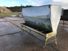 Galvanised Cattle Meal Hopper