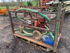 Wickham Water Pump with Lister Engine